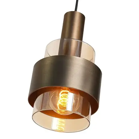 Highlight Hanglamp Marrone 4 lichts -2e kans- L 110 cm brons