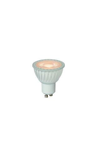 Lucide MR16 - Led lamp - Ø 5 cm - LED Dimb. - GU10 (MR16) - 3x5W 3000K - Wit - Set van 3 Lucide MR16 - Led lamp - Ø 5 cm - LED Dimb. - GU10 (MR16) - 3x5W 3000K - Wit - Set van 3