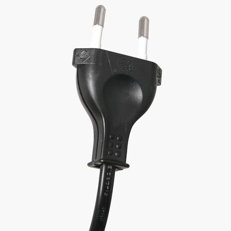 Steinhauer Vloerlamp Sparkled light 9831 zwart kap kunststof wit