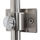 Steinhauer Wandlamp Sparkled light 8147st staal kap goud velours