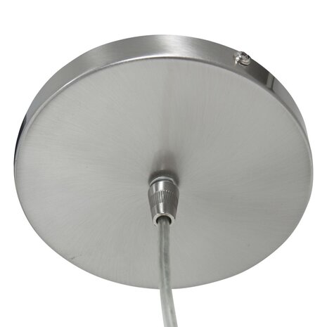 Steinhauer Hanglamp Sparkled light 3602 staal
