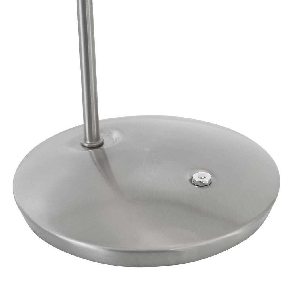 Steinhauer Tafellamp tallerken LED 2657st staal