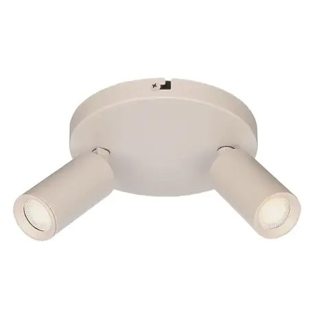 Freelight Spot Scolo 2 lichts Ø 15 cm beige