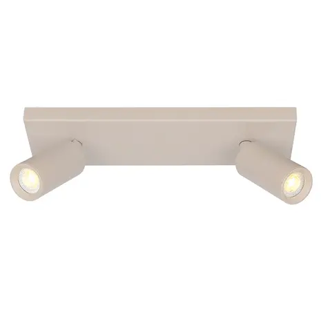 Freelight Spot Scolo 2 lichts L 28 cm beige
