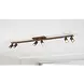 Freelight Spot Scolo 6 lichts L 119 cm brons goud