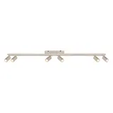 Freelight Spot Scolo 6 lichts L 119 cm beige