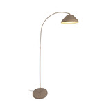 Lucide ANDRES - Booglamp - 1xE27 - Taupe - Vibes Lucide ANDRES - Booglamp - 1xE27 - Taupe - Vibes