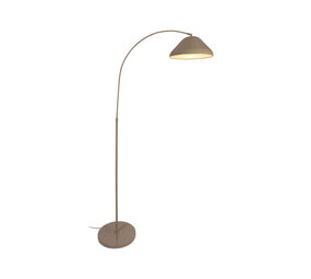 Lucide ANDRES - Booglamp - 1xE27 - Taupe - Vibes Lucide ANDRES - Booglamp - 1xE27 - Taupe - Vibes