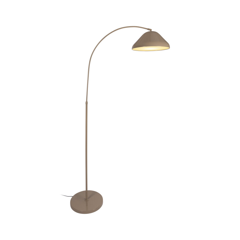 Lucide ANDRES - Vloerlamp - 1xE27 - Taupe - Vibes