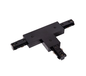 Lucide TRACK T-koppelstuk  A - 1-fase Railsysteem / Railverlichting - Zwart (Uitbreiding)