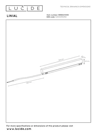 Lucide Premium LINIAL Opbouwdriver 200W  - 1 fase Railsysteem / Railverlichting  - Smart - 48V Track - Champagne
