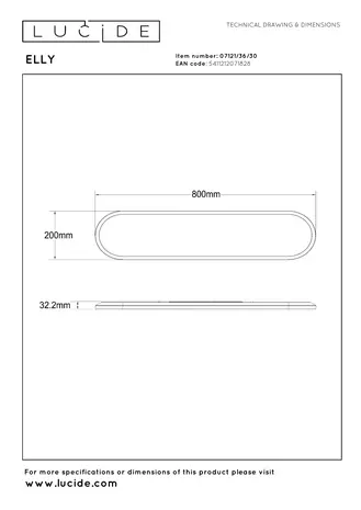 Lucide ELLY - Plafonnière - LED Dimb. - CCT - 1x36W 2700K/4000K - Opaal | Essential Lucide ELLY - Plafonnière - LED Dimb. - CCT - 1x36W 2700K/4000K - Opaal | Essential