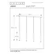 Lucide LORENZ - Hanglamp - LED Dimb. - 4x4W 3000K - Zwart