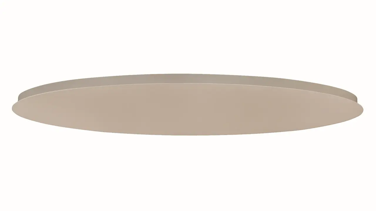Highlight Plafondplaat ovaal 100 x 35 cm zonder gaten beige