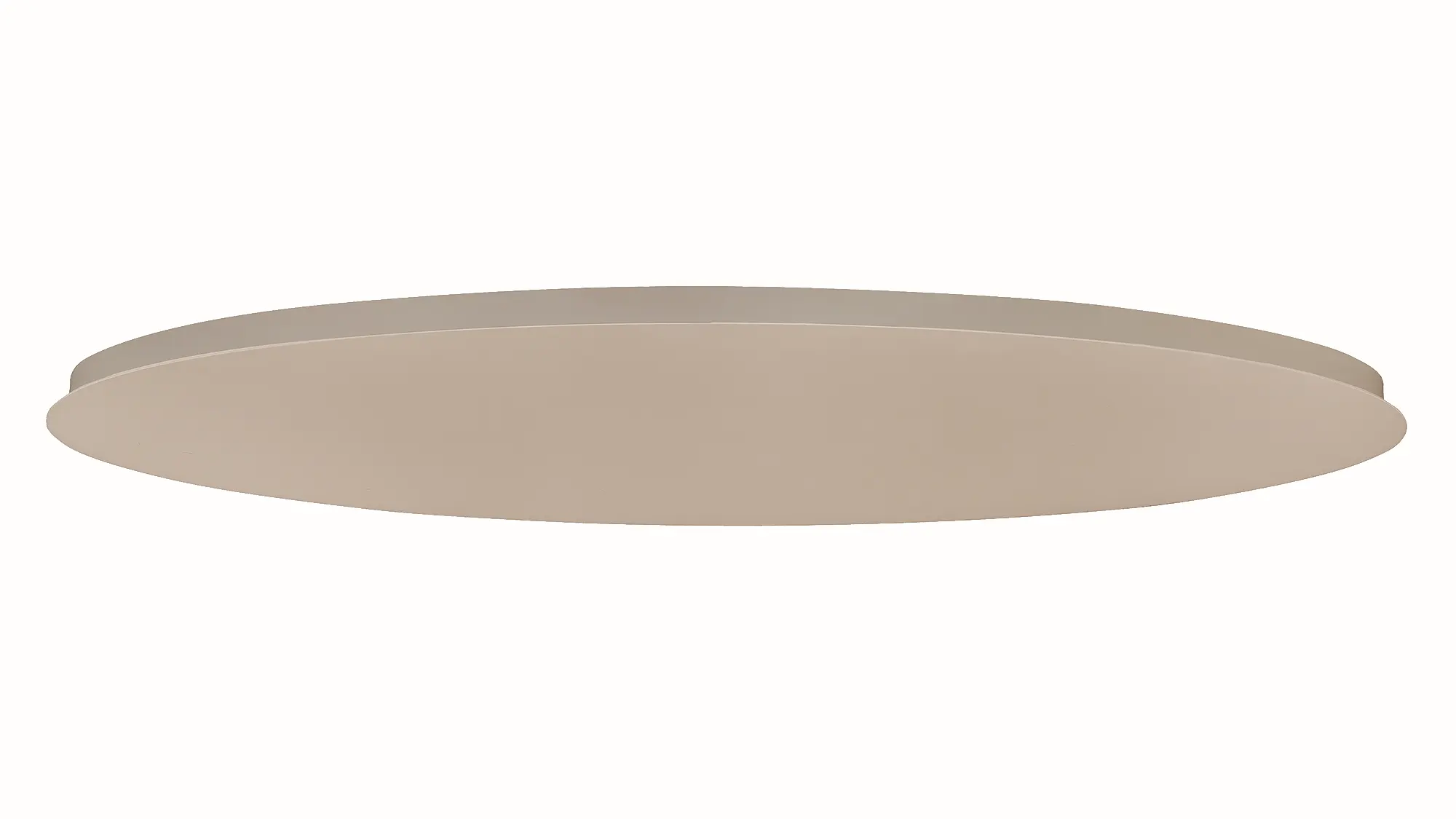 Highlight Plafondplaat ovaal 100 x 35 cm zonder gaten beige