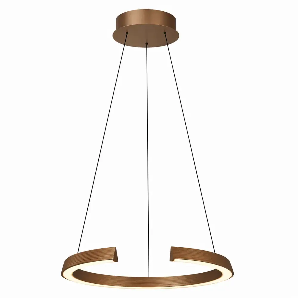 Freelight Hanglamp Cavallo Ø 65 cm comfortlift brons goud