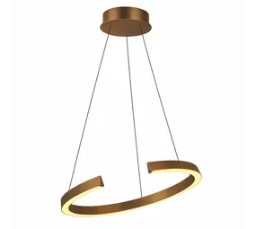 Freelight Hanglamp Cavallo Ø 65 cm comfortlift brons goud
