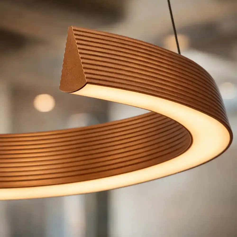 Freelight Hanglamp Cavallo Ø 50 cm comfortlift brons goud