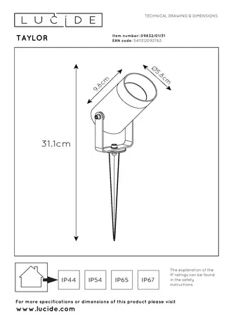 Lucide OLIVIA - Hanglamp - Ø 50 cm - 3xE27 - Fumé