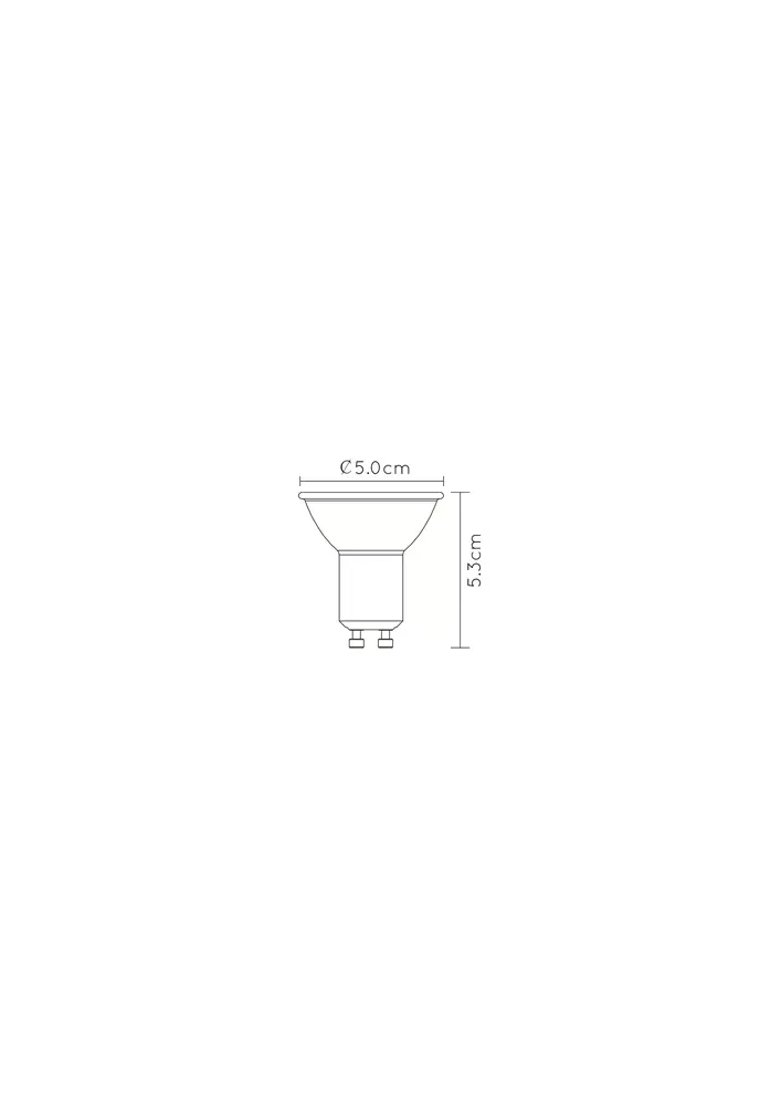 Lucide MR16 - Led lamp - Ø 5 cm - LED Dim to warm - GU10 (MR16) - 1x5W 2200K/3000K - Zwart Lucide MR16 - Led lamp - Ø 5 cm - LED Dim to warm - GU10 (MR16) - 1x5W 2200K/3000K - Zwart