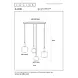 Lucide ELOISE - Hanglamp - 4xE27 - Zwart