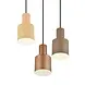 Trio Leuchten Hanglamp Agudo 3 lichts Ø 30 cm zwart