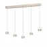 Hanglamp Cosmo 5 lichts L 120 cm comfortlift beige