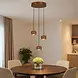 Freelight Hanglamp Cosmo 3 lichts Ø 35 cm comfortlift brons goud