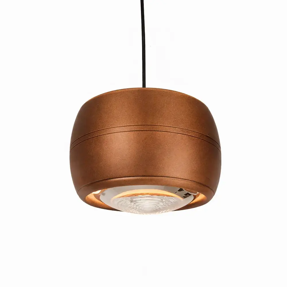 Freelight Hanglamp Cosmo 3 lichts Ø 35 cm comfortlift brons goud