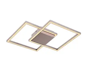 Freelight Plafondlamp Falcon mat chroom