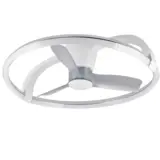 Trio Leuchten Plafondventilator Stockholm Ø 74 cm wit