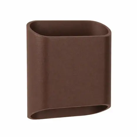 Ylumen Buitenlamp Atta seaside wand H 18 cm cacao