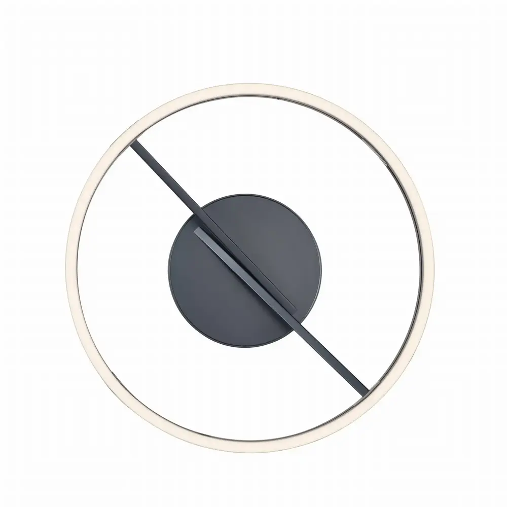 Neuhaus PURE Plafondlamp Loop Ø 60 cm donker grijs