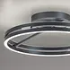 Neuhaus PURE Plafondlamp Loop Ø 60 cm donker grijs
