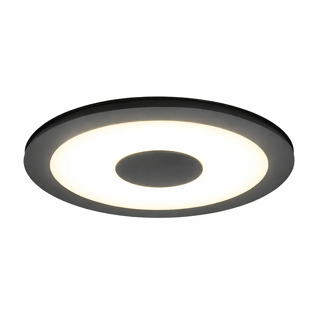 Highlight Plafondlamp Black sun Ø 26 cm zwart