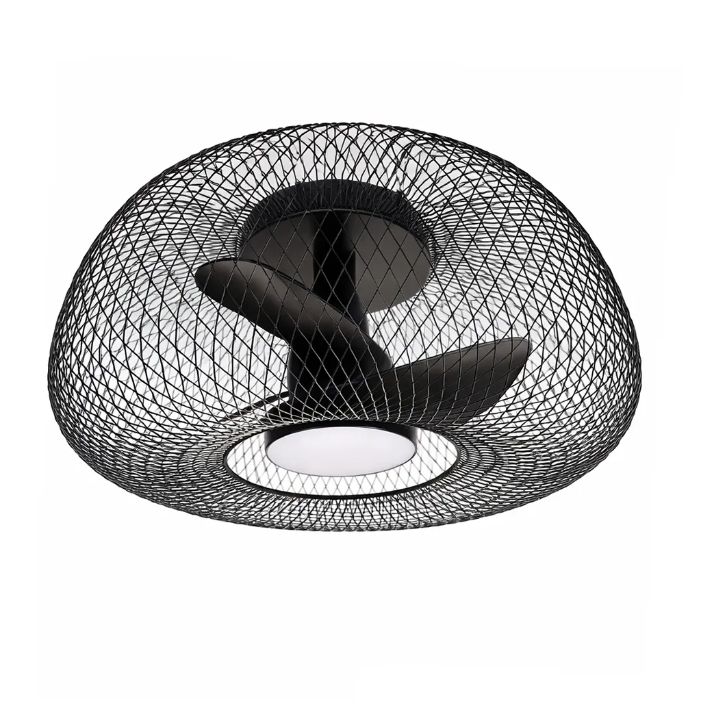 Ylumen Plafondventilator Inno Ø 46 cm zwart