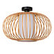 Lucide THULINE - Plafonnière - Ø 45 cm - 1xE27 - Lichte houtlook | Essential Lucide THULINE - Plafonnière - Ø 45 cm - 1xE27 - Lichte houtlook | Essential