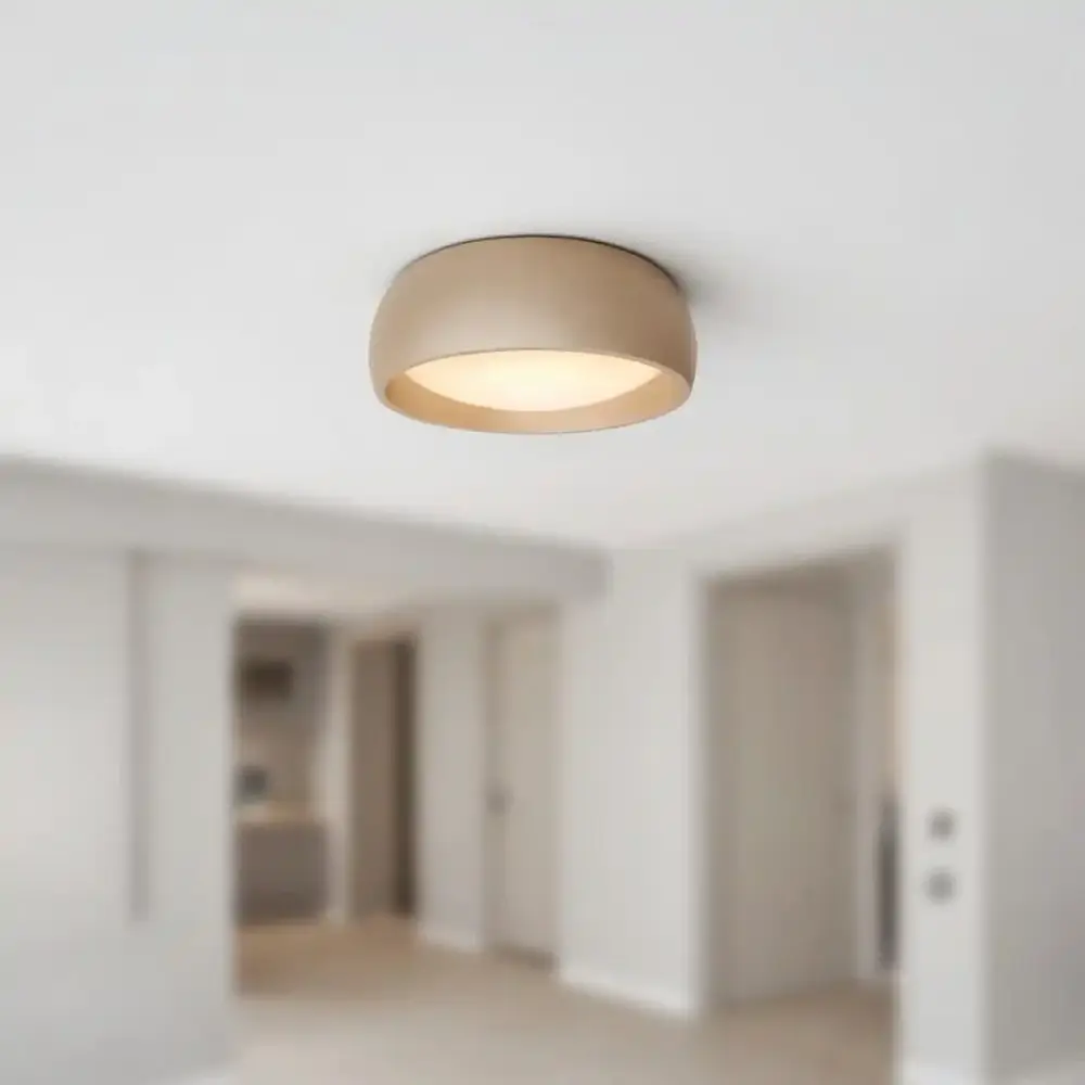 Artdelight Plafondlamp Montana Ø 15 cm champagne Artdelight Plafondlamp Montana Ø 15 cm champagne