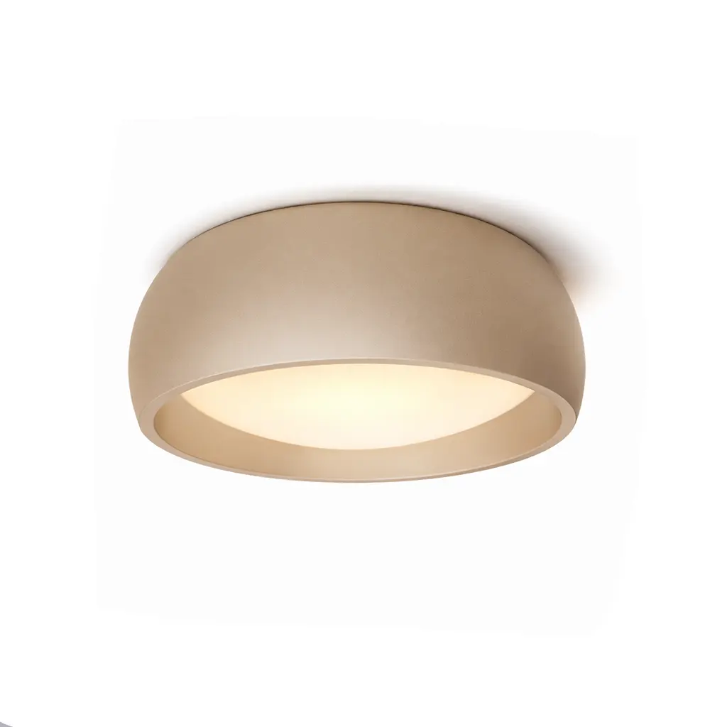 Artdelight Plafondlamp Montana Ø 15 cm champagne