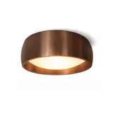 Artdelight Plafondlamp Montana Ø 15 cm koper brons Artdelight Plafondlamp Montana Ø 15 cm koper brons