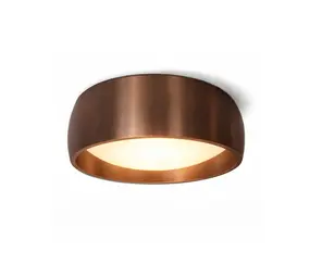 Artdelight Plafondlamp Montana Ø 15 cm koper brons Artdelight Plafondlamp Montana Ø 15 cm koper brons