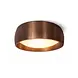 Artdelight Plafondlamp Montana Ø 15 cm koper brons Artdelight Plafondlamp Montana Ø 15 cm koper brons