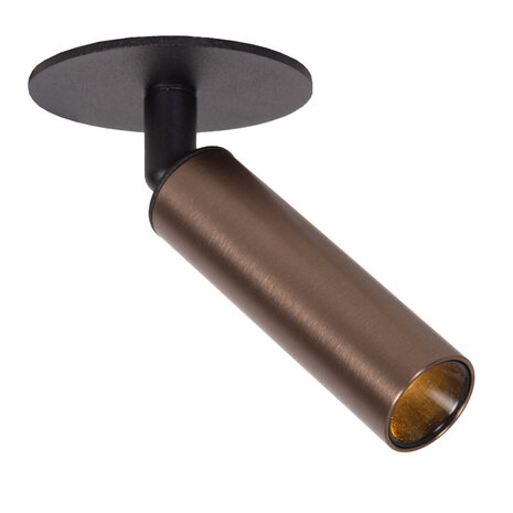 KEONI - Plafondspot - Ø 8 cm - LED - 1xG9 - Koffie | Essential