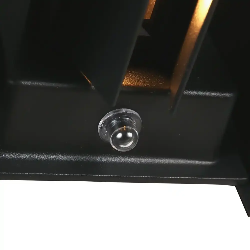 Steinhauer Buitenlamp Curve incl. LED 2 lichts dag nacht sensor zwart