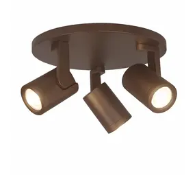 Highlight Spot HALO 3 lichts rond cacao