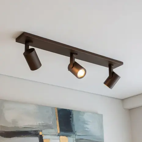 Highlight Spot HALO 3 lichts balk cacao