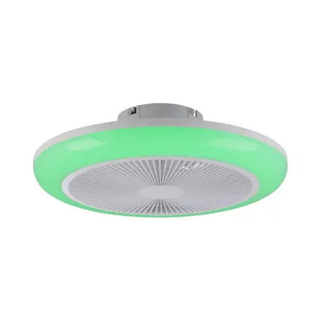 Paul Neuhaus Plafondventilator Brenda Ø 46 cm RGB wit