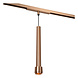 Lucide Premium LINIAL TUBIZ Hanglamp - 1-fase Railsysteem / Smart Railverlichting - Smart - 48V Track - 1xLED - Champagne
