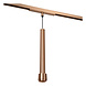 Lucide Premium LINIAL TUBIZ Hanglamp - 1-fase Railsysteem / Smart Railverlichting - Smart - 48V Track - 1xLED - Champagne