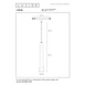 Lucide Premium LINIAL TUBIZ Hanglamp - 1-fase Railsysteem / Smart Railverlichting - Smart - 48V Track - 1xLED - Champagne